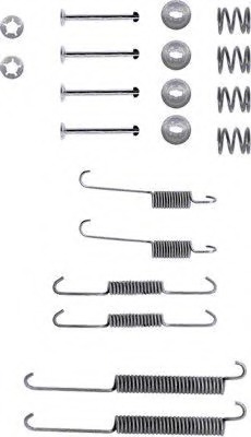 Set accesorii, sabot de frana 97010400 TEXTAR - Frana tambur Set accesorii, sabot de frana 97010400 TEXTAR - Frana tambur