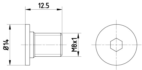 Surub, disc frana TPM0002 TEXTAR - Frana disc Surub, disc frana TPM0002 TEXTAR - Frana disc