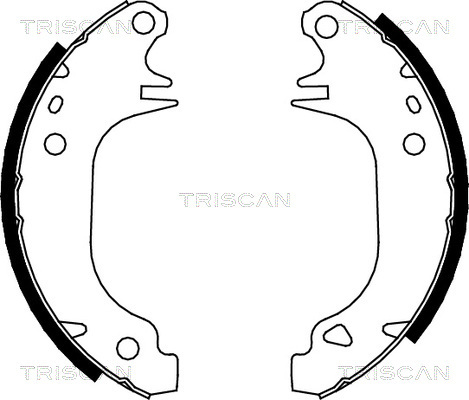 Set saboti frana 8100 10372 TRISCAN - Material frictiune sabot frana/ sabot frana Set saboti frana 8100 10372 TRISCAN - Material frictiune sabot frana/ sabot frana