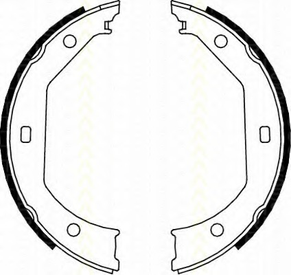 Set saboti frana 8100 11638 TRISCAN - Frana tambur Set saboti frana 8100 11638 TRISCAN - Frana tambur