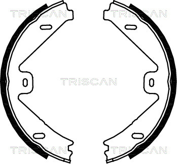 Set saboti frana 8100 23033 TRISCAN - Frana tambur Set saboti frana 8100 23033 TRISCAN - Frana tambur