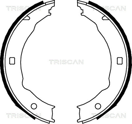 Set saboti frana, frana de mana 8100 28050 TRISCAN - Frana tambur Set saboti frana, frana de mana 8100 28050 TRISCAN - Frana tambur