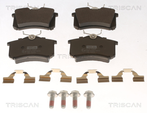 set placute frana,frana disc 8110 10544 TRISCAN - Frana disc set placute frana,frana disc 8110 10544 TRISCAN - Frana disc