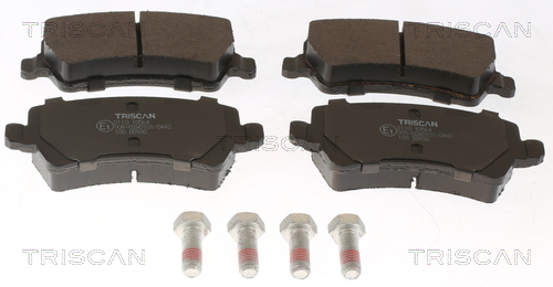 set placute frana,frana disc 8110 10564 TRISCAN - Frana disc set placute frana,frana disc 8110 10564 TRISCAN - Frana disc
