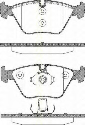 set placute frana,frana disc 8110 11015 TRISCAN - Frana disc set placute frana,frana disc 8110 11015 TRISCAN - Frana disc