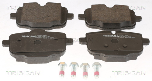 set placute frana,frana disc 8110 11043 TRISCAN - Frana disc set placute frana,frana disc 8110 11043 TRISCAN - Frana disc