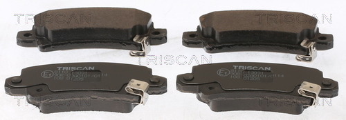 set placute frana,frana disc 8110 13031 TRISCAN - Set placute frana