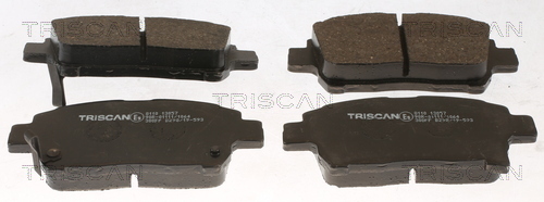 set placute frana,frana disc 8110 13057 TRISCAN - Set placute frana