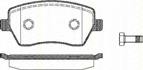 set placute frana,frana disc 8110 14039 TRISCAN - Frana disc set placute frana,frana disc 8110 14039 TRISCAN - Frana disc