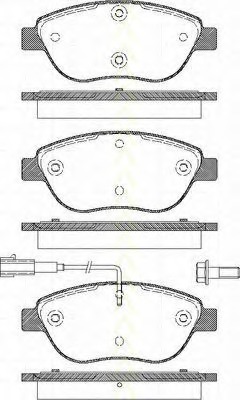 set placute frana,frana disc 8110 15020 TRISCAN - Set placute frana set placute frana,frana disc 8110 15020 TRISCAN - Set placute frana