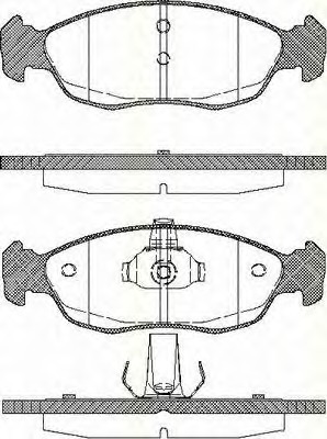 set placute frana,frana disc 8110 28009 TRISCAN - Frana disc set placute frana,frana disc 8110 28009 TRISCAN - Frana disc