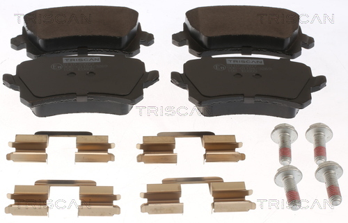 set placute frana,frana disc 8110 29077 TRISCAN - Frana disc