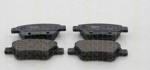 set placute frana,frana disc 8110 29086 TRISCAN - Frana disc