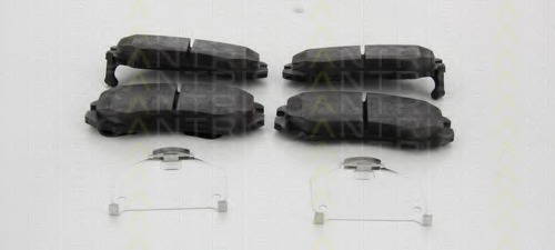 set placute frana,frana disc 8110 43037 TRISCAN - Frana disc set placute frana,frana disc 8110 43037 TRISCAN - Frana disc