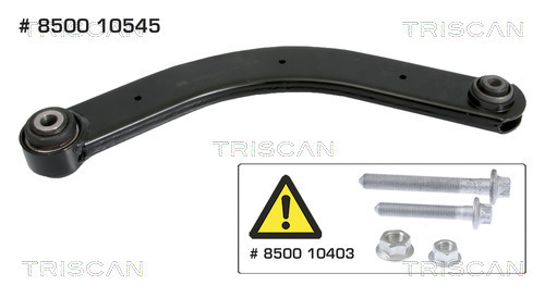 Brat, suspensie roata 8500 10545 TRISCAN - Brate suspensie / directie (bascula) Brat, suspensie roata 8500 10545 TRISCAN - Brate suspensie / directie (bascula)