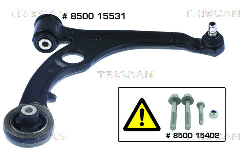 Brat, suspensie roata 8500 15531 TRISCAN - Brate suspensie / directie (bascula) Brat, suspensie roata 8500 15531 TRISCAN - Brate suspensie / directie (bascula)