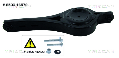 Brat, suspensie roata 8500 16579 TRISCAN - Directie / bucsi, rulmenti Brat, suspensie roata 8500 16579 TRISCAN - Directie / bucsi, rulmenti