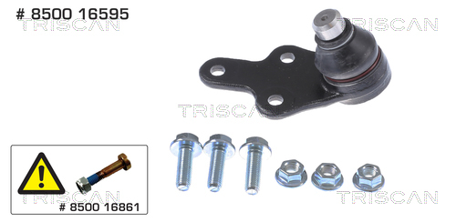 Articulatie sarcina/ghidare 8500 16595 TRISCAN - Pivoti/ articulatii Articulatie sarcina/ghidare 8500 16595 TRISCAN - Pivoti/ articulatii