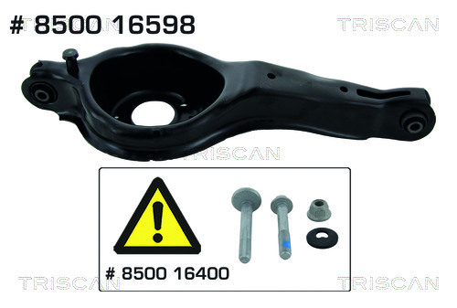 Brat, suspensie roata 8500 16598 TRISCAN - Brate suspensie / directie (bascula) Brat, suspensie roata 8500 16598 TRISCAN - Brate suspensie / directie (bascula)