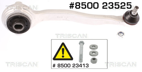 Brat, suspensie roata 8500 23525 TRISCAN - Directie / bucsi, rulmenti Brat, suspensie roata 8500 23525 TRISCAN - Directie / bucsi, rulmenti