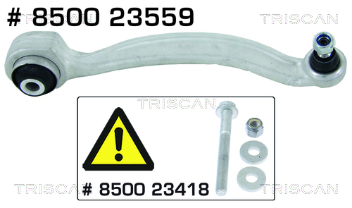 Brat, suspensie roata 8500 23559 TRISCAN - Directie / bucsi, rulmenti Brat, suspensie roata 8500 23559 TRISCAN - Directie / bucsi, rulmenti