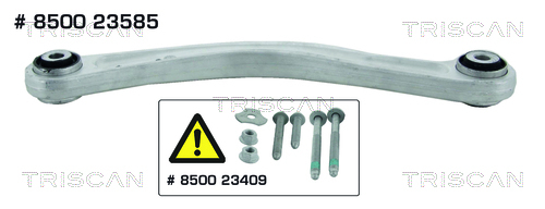 Brat, suspensie roata 8500 23585 TRISCAN - Directie / bucsi, rulmenti Brat, suspensie roata 8500 23585 TRISCAN - Directie / bucsi, rulmenti