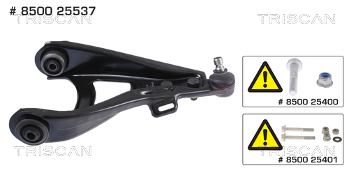 Brat, suspensie roata 8500 25537 TRISCAN - Brate suspensie / directie (bascula) Brat, suspensie roata 8500 25537 TRISCAN - Brate suspensie / directie (bascula)