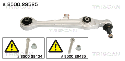 Brat, suspensie roata 8500 29525 TRISCAN - Brate suspensie / directie (bascula) Brat, suspensie roata 8500 29525 TRISCAN - Brate suspensie / directie (bascula)