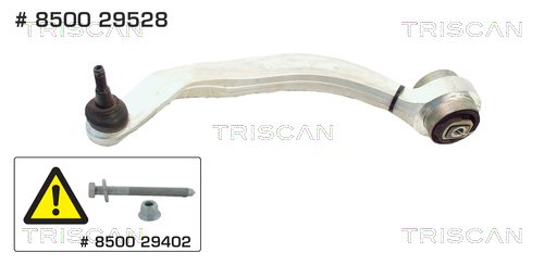Brat, suspensie roata 8500 29528 TRISCAN - Directie / bucsi, rulmenti Brat, suspensie roata 8500 29528 TRISCAN - Directie / bucsi, rulmenti