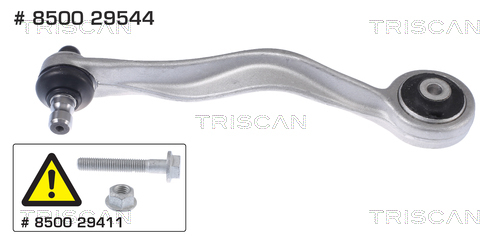 Brat, suspensie roata 8500 29544 TRISCAN - Directie / bucsi, rulmenti Brat, suspensie roata 8500 29544 TRISCAN - Directie / bucsi, rulmenti