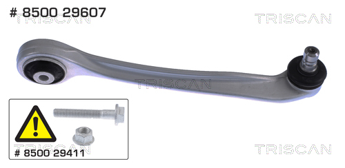 Brat, suspensie roata 8500 29607 TRISCAN - Directie / bucsi, rulmenti Brat, suspensie roata 8500 29607 TRISCAN - Directie / bucsi, rulmenti