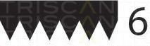 Curea transmisie cu caneluri 8640 600995 TRISCAN - Transmisie - kit accesorii Curea transmisie cu caneluri 8640 600995 TRISCAN - Transmisie - kit accesorii