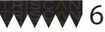 Curea transmisie cu caneluri 8640 601600 TRISCAN - Transmisie - kit accesorii Curea transmisie cu caneluri 8640 601600 TRISCAN - Transmisie - kit accesorii