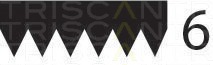 Curea transmisie cu caneluri 8640 601708 TRISCAN - Transmisie - kit accesorii Curea transmisie cu caneluri 8640 601708 TRISCAN - Transmisie - kit accesorii
