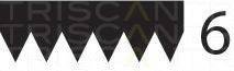 Curea transmisie cu caneluri 8640 602083 TRISCAN - Transmisie - kit accesorii Curea transmisie cu caneluri 8640 602083 TRISCAN - Transmisie - kit accesorii