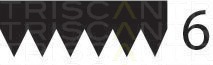 Curea transmisie cu caneluri 8640 602138 TRISCAN - Transmisie - kit accesorii Curea transmisie cu caneluri 8640 602138 TRISCAN - Transmisie - kit accesorii