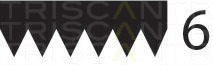 Curea transmisie cu caneluri 8640 602245 TRISCAN - Transmisie - kit accesorii