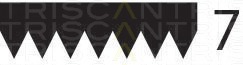Curea transmisie cu caneluri 8640 701035 TRISCAN - Transmisie - kit accesorii Curea transmisie cu caneluri 8640 701035 TRISCAN - Transmisie - kit accesorii