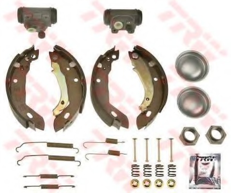 Set saboti frana BK1242 TRW - Material frictiune sabot frana/ sabot frana Set saboti frana BK1242 TRW - Material frictiune sabot frana/ sabot frana