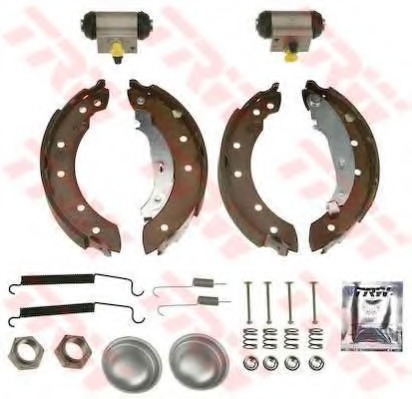 Set saboti frana BK1257 TRW - Material frictiune sabot frana/ sabot frana Set saboti frana BK1257 TRW - Material frictiune sabot frana/ sabot frana
