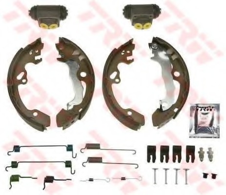 Set saboti frana BK1695 TRW - Frana tambur