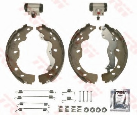 Set saboti frana BK2940 TRW - Material frictiune sabot frana/ sabot frana Set saboti frana BK2940 TRW - Material frictiune sabot frana/ sabot frana