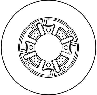 Disc frana DF2787 TRW - Disc frana