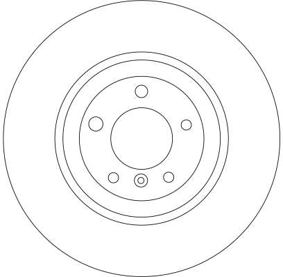 Disc frana DF4349S TRW - Frana disc Disc frana DF4349S TRW - Frana disc