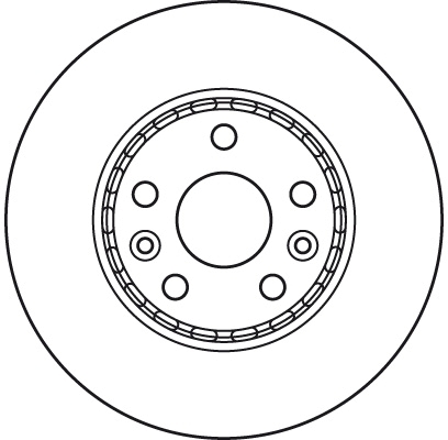 Disc frana DF6110 TRW - Disc frana