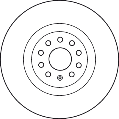 Disc frana DF6133S TRW - Frana disc