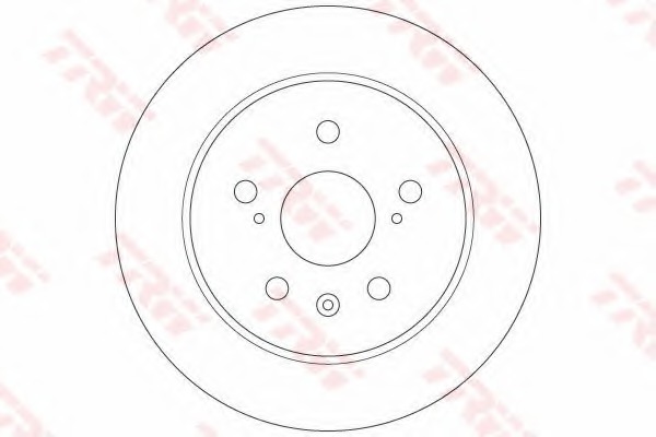Disc frana DF6178 TRW - Frana disc