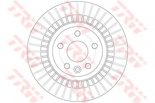 Disc frana DF6308 TRW - Frana disc