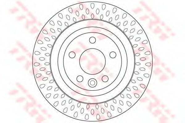 Disc frana DF6387 TRW - Frana disc Disc frana DF6387 TRW - Frana disc