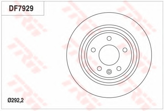 Disc frana DF7929 TRW - Disc frana Disc frana DF7929 TRW - Disc frana